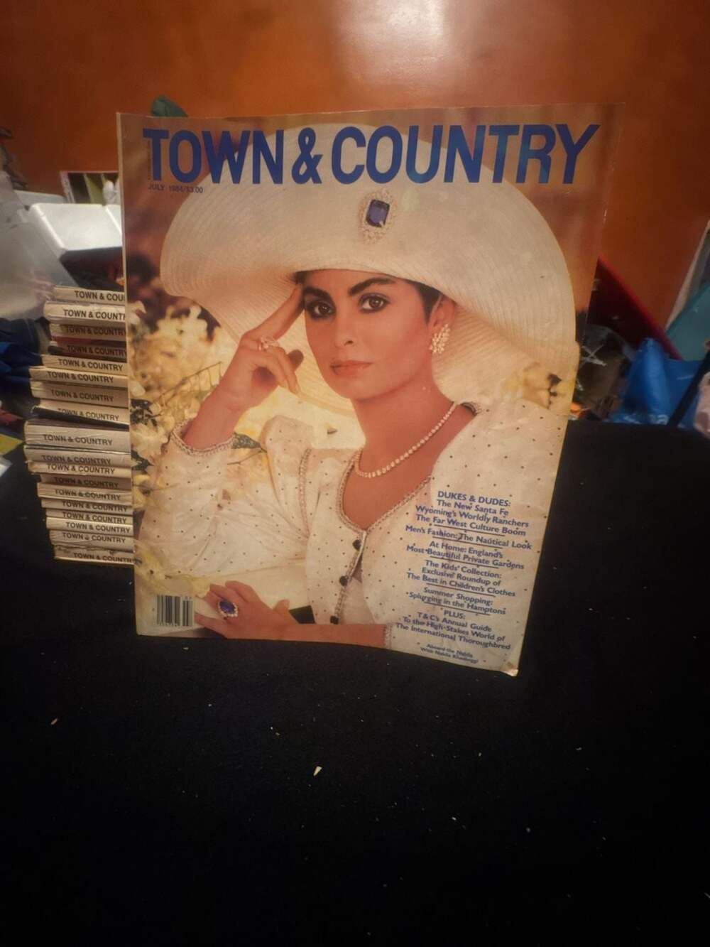 Town & Country Magazine July 1984 Vintage Issue